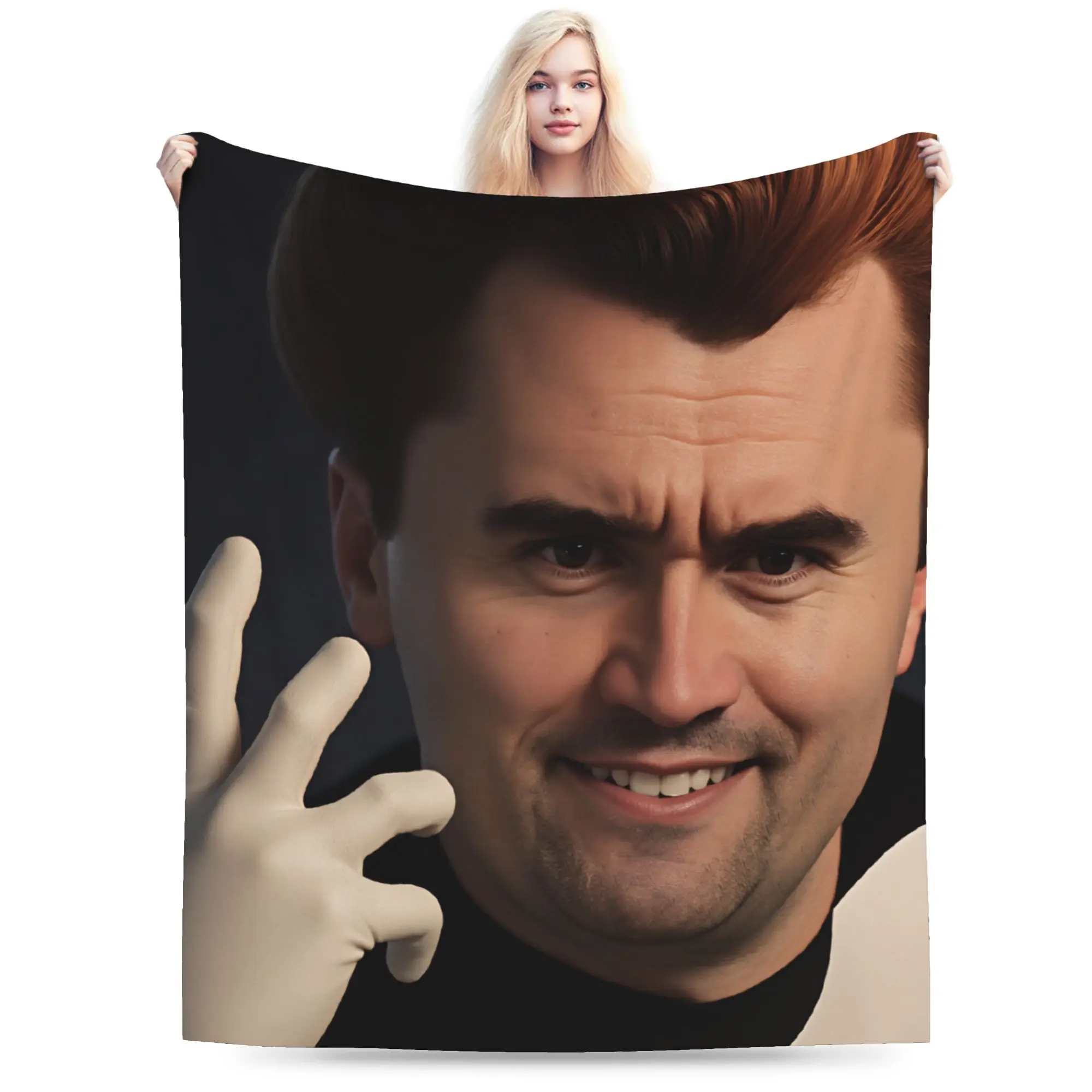 Super Soft Blanket Travel Car Funny Meme Charlie Kirk Throw Blanket Trend  Bedspread For Home Decor