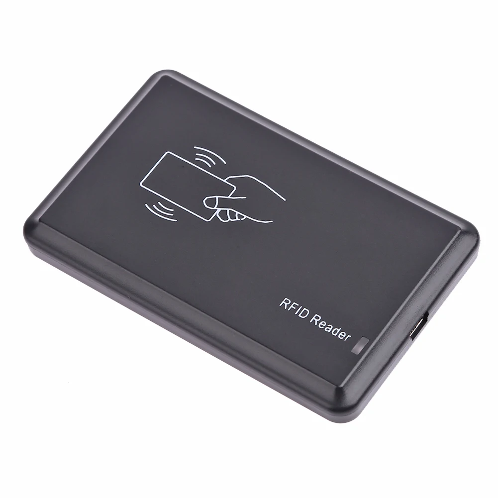 Compact RFID USB Reader 125kHz Smart Card Reader for Access Control and Attendance with Built-in Speaker