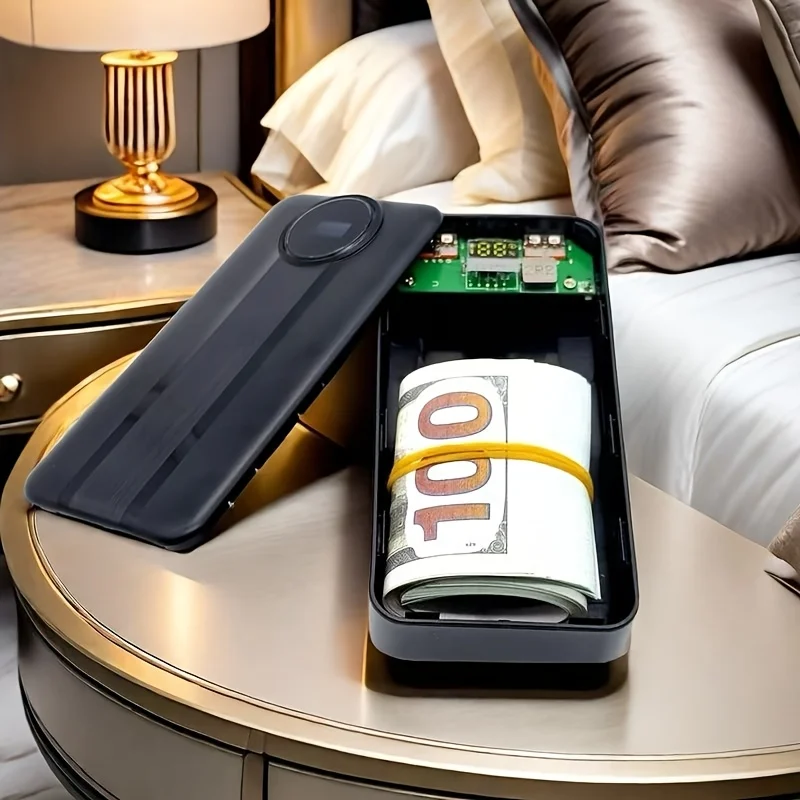 Interesting Creative Storage Box Invisible Mobile Power Safe Can Store Cigarettes and Cash Valuables Key Storage Box