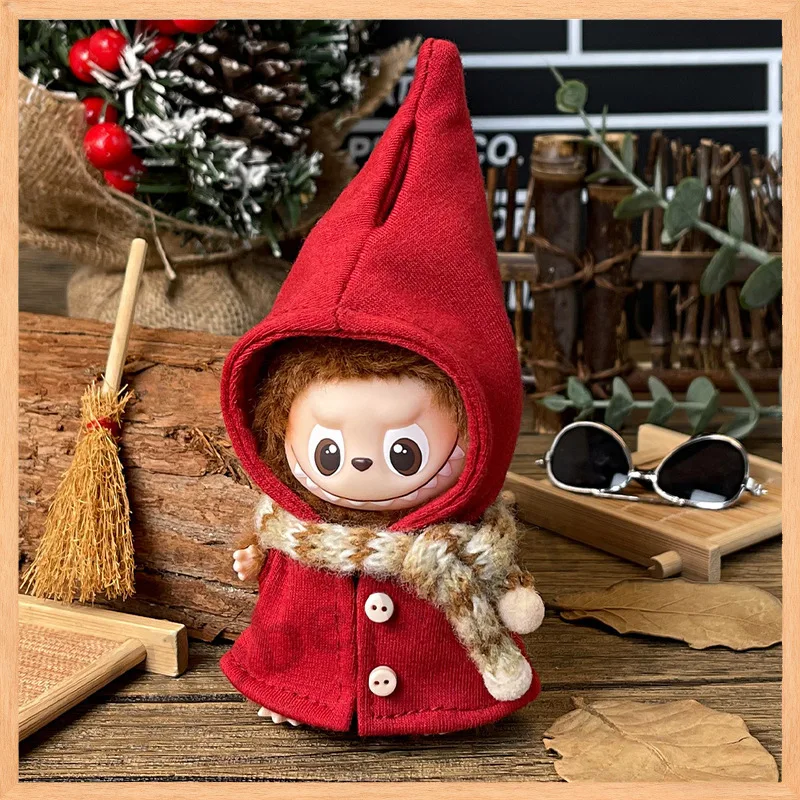 لمجموعة ملابس بديلة صغيرة الحجم من الجيل الرابع من Labubu فقط مجموعة عباءة لطيفة لملابس الدمى #1