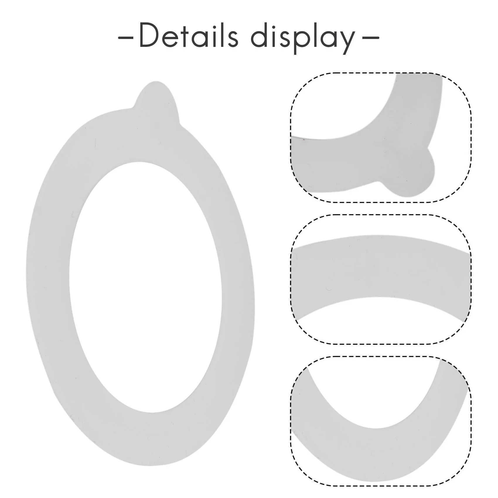 ABGR-20 قطعة من أختام حشية بديلة من السيليكون، حلقات إغلاق حشية من السيليكون محكمة الغلق، تناسب برطمانات تعليب الفم العادية