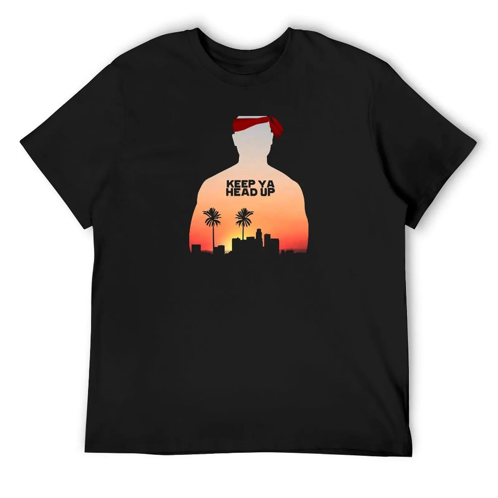 

Keep ya head up T-Shirt boys animal print plus size clothes Luxury man black t shirts for men