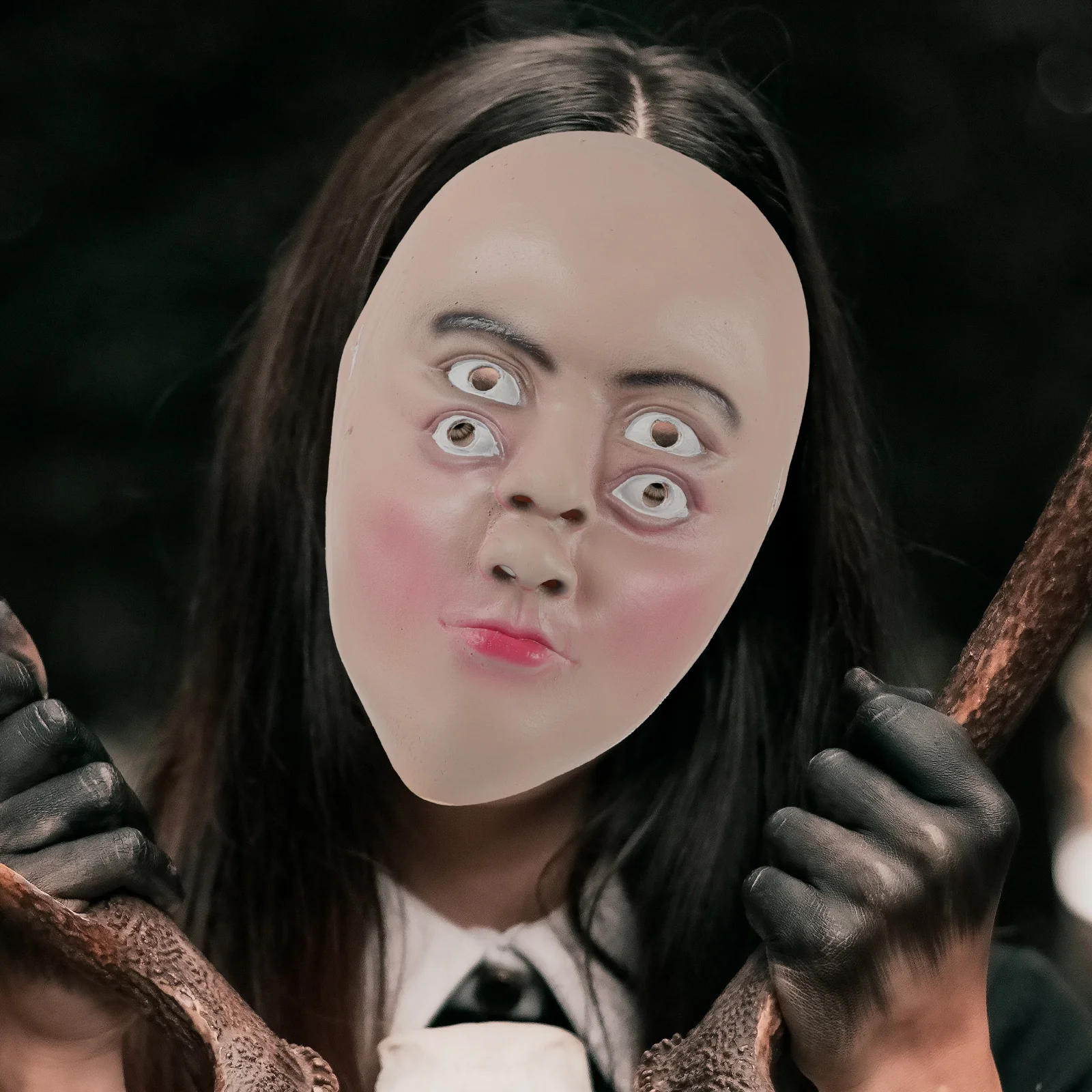 Halloween mask Horror Funny Scary Cosplay Festival Party Masquerade Supplies for Adults Horror