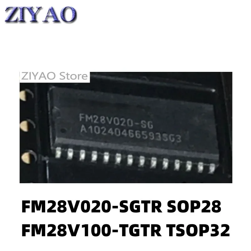 5PCS FM28V020-SG SGTR SOP28 FM28V100-TGTR TSOP32 Ferroelectric Memory Chip