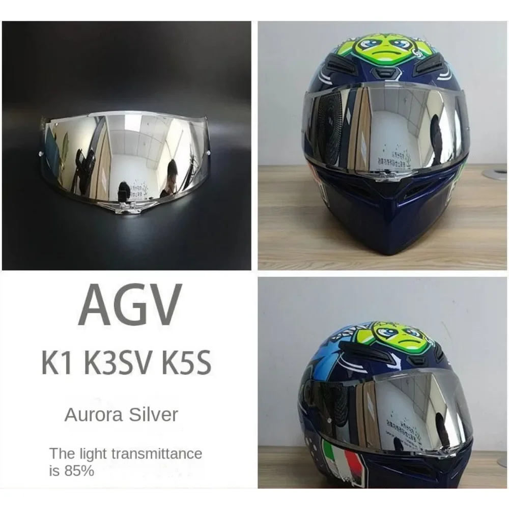 Lenses K1 K3SV K5 K5S Helmet Mirror Face Sun Resistant UV Aurora Fantasy Day Night Universal Full Helmet