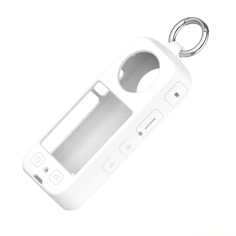 E56B Protective Case for 360 Action Camera Silicone Cover Camera Dustproof Waterproof Silicone All-Round Sleeve Cover