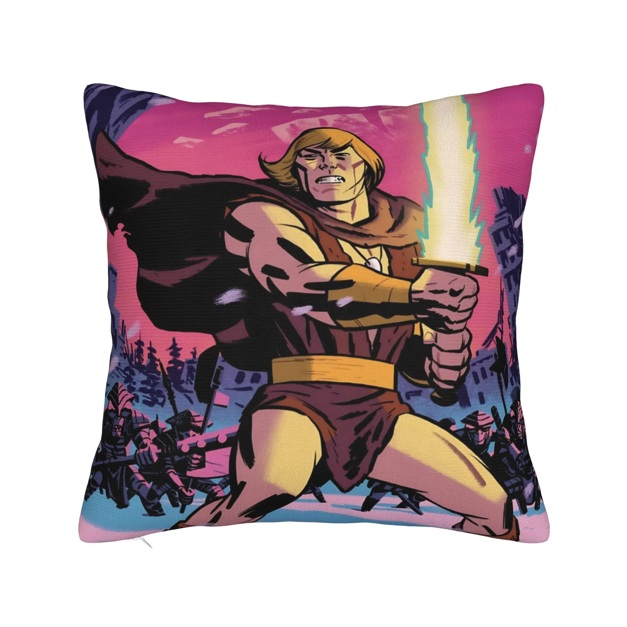 Thundarr The Barbarian Pillowcase Accessories Printed Cushion Cover Decorations  Throw Pillow Case Cover Home Multiple Sizes