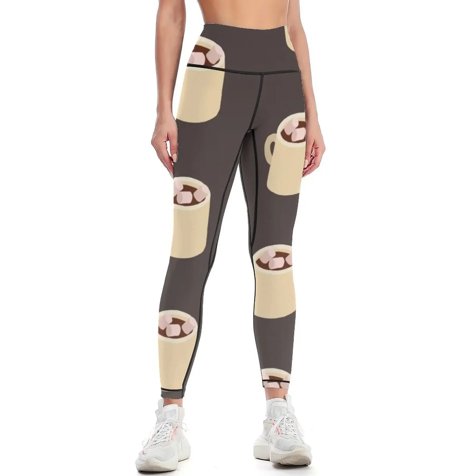 

Cup of Cocoa Leggings gym pants trousers sports tennis for leggins push up woman Womens Leggings