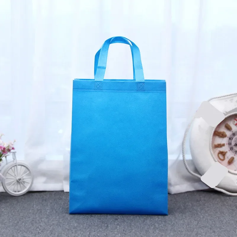 Shopper Bag Eco Friendly Women Tote Bag Foldable Recycling Fabric Non-Woven Grocery Shopping Bag Case Pouch