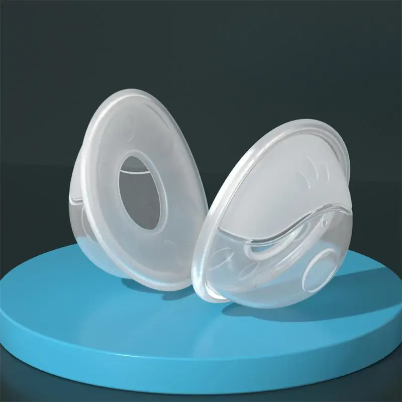 Wearable Breast Milk Collection Cup Silicone Inside Collect Breast Milk Comfortable Safe Material Nipples Easy To Clean