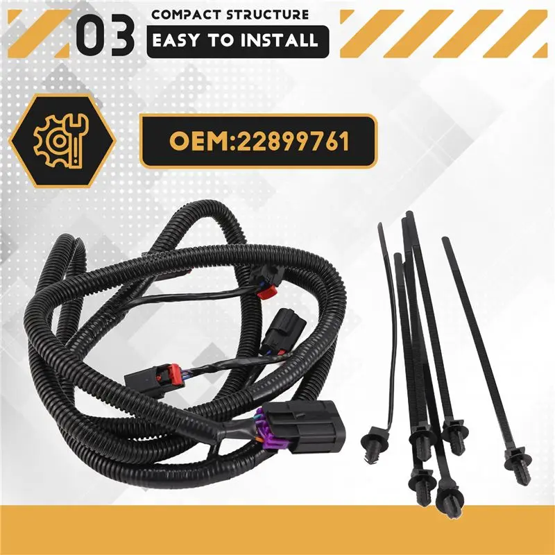 Excellent-For Suburban Tahoe GMC Yukon Rear Back Up Sensor Wire Harness 22899761