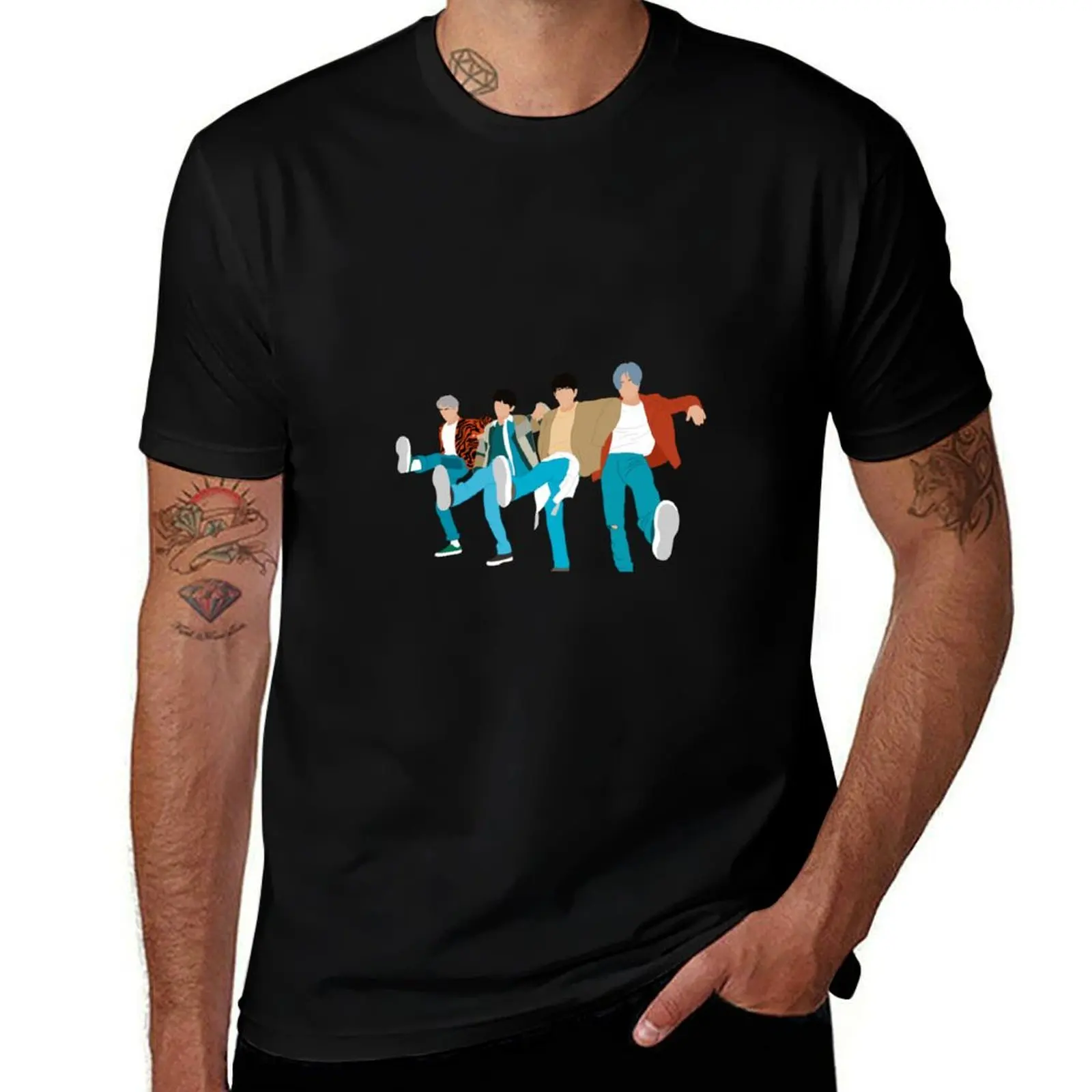 

SHINee Atlantis T-Shirt oversize t-shirts man custom t-shirts Aesthetic clothing vintage graphic tee shirts men graphic
