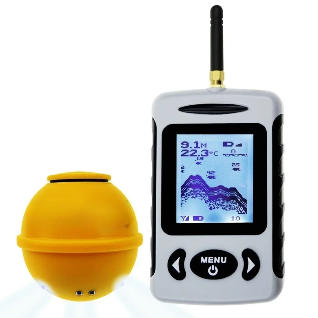 Fish finder Wireless wired sonar Fishing supplies Fish school detector Fish finder