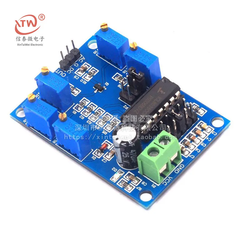 ICL8038 Medium and Low Signal Frequency Signal Source Wave Generator Sine Wave Triangle Wave Square Wave Module