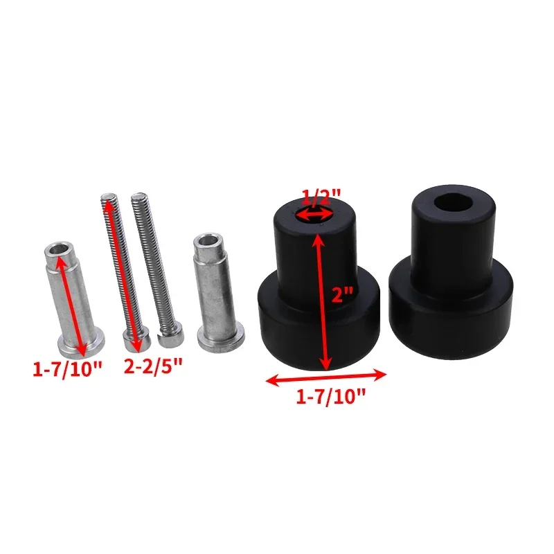 Motorcycle Frame Sliders Crash Falling Protection For Kawasaki Ninja ZX-6R ZX6R 1998 1999 2000 2001 2002, ZX9R 98-03 ZX12R 01-04