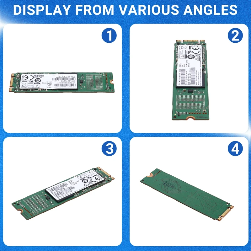 SATA SSD M.2 SSD 128GB, drive Internal Solid State untuk Desktop Laptop komputer SSD 2280