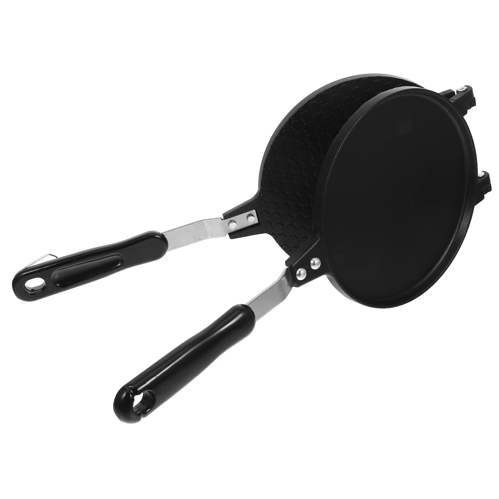 

1Pcs Egg Roll Mold Aluminium Alloy Non-Stick Reusable Baking Tray Size S Black Omelette Maker Healthy Breakfast Pan Egg Muffin