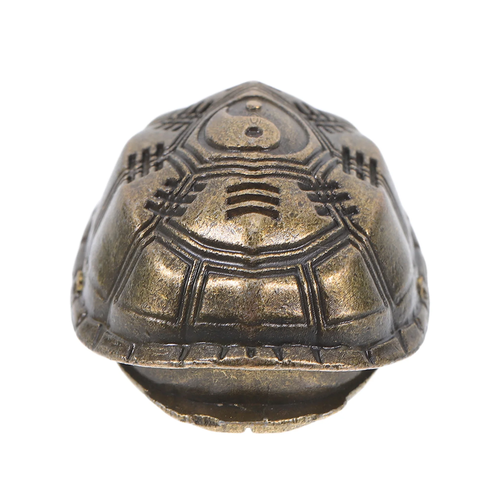 Narzędzie do wróżb z łuski żółwia, wzór I Ching, przenośne, ręczne, Feng Shui, szczęście, wróżbiarstwo, dekoracja do domu i biura