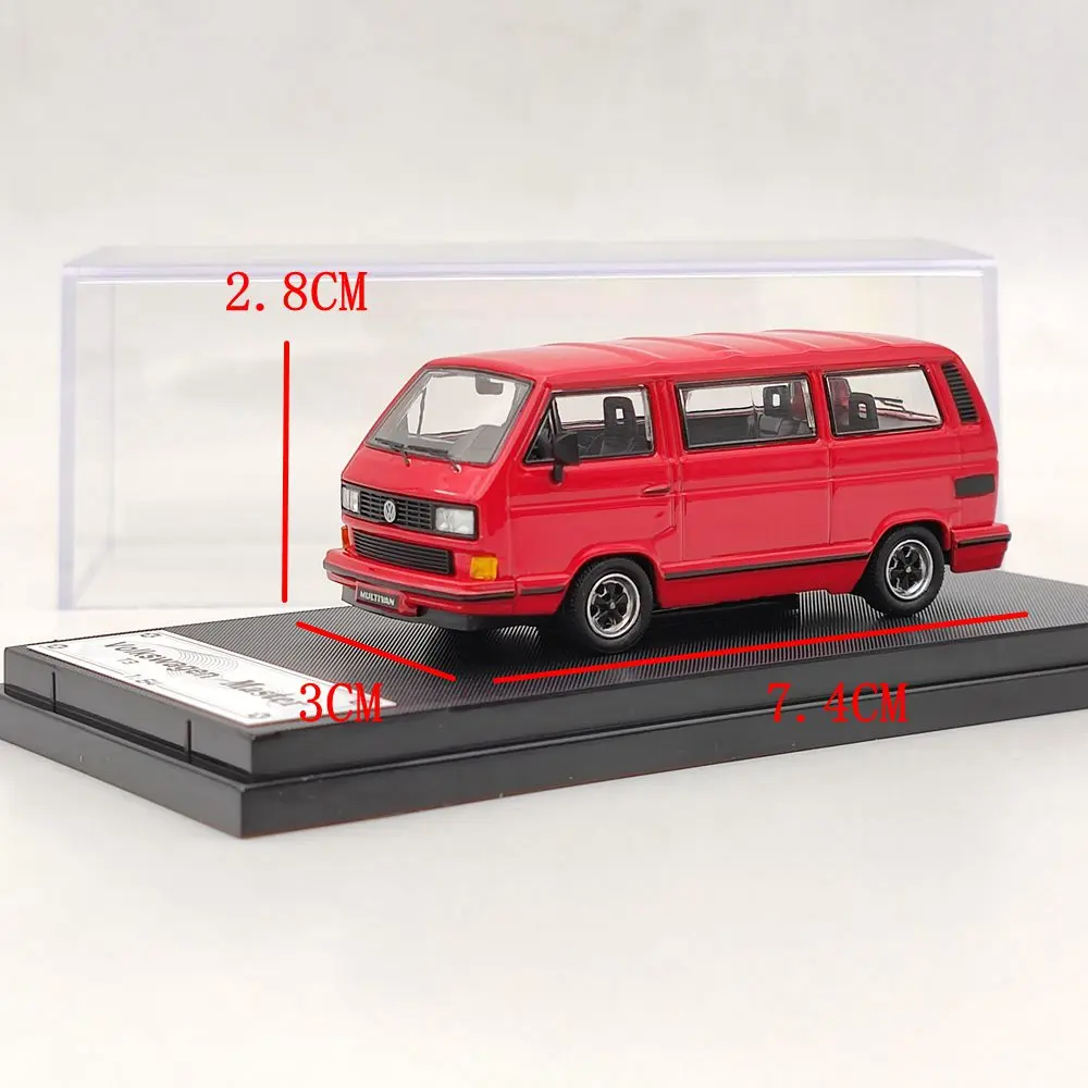 Master 1:64 B32 & T3 Multivan 1985 Van Diecast Toys Car Models Miniature Vehicle Hobby Exquisite Gifts