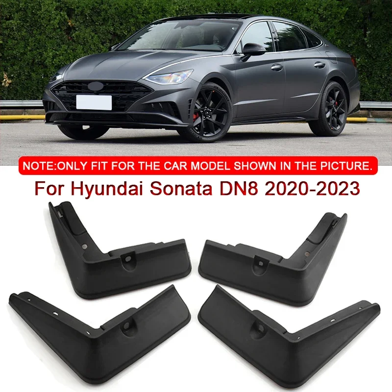 

For Hyundai Sonata DN8 2020-2023 Car Styling Car Mud Flaps Splash Guard Mudguards MudFlaps Front Rear Fender Auto Accessories