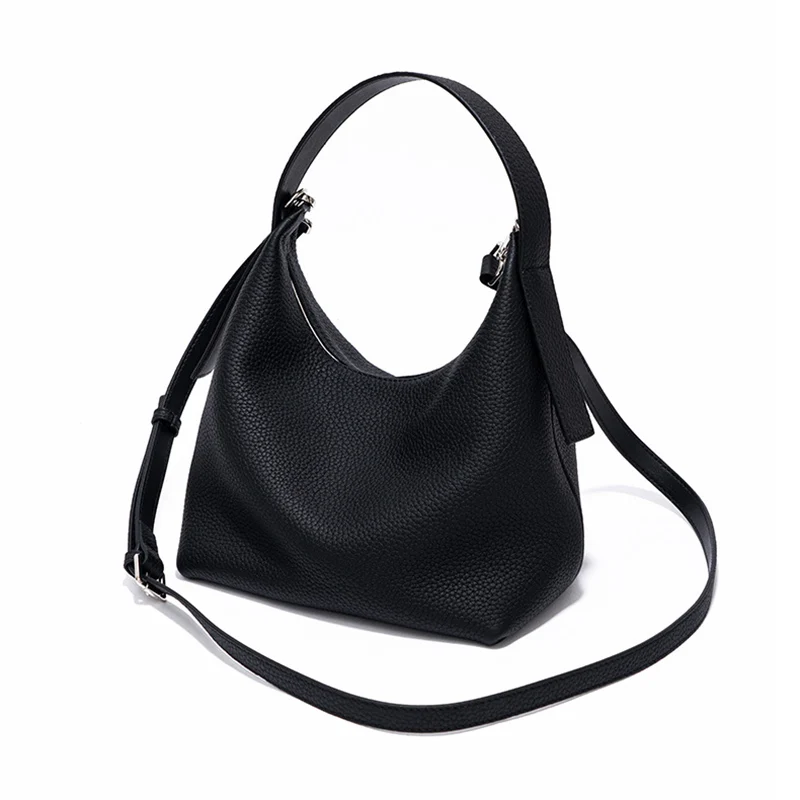 2023 New Luxury Women\'s  Cowhide Genuine Real Leather Bag for Lady Female Soft Handbag Fashion Casual Shoulder Girls Messenger