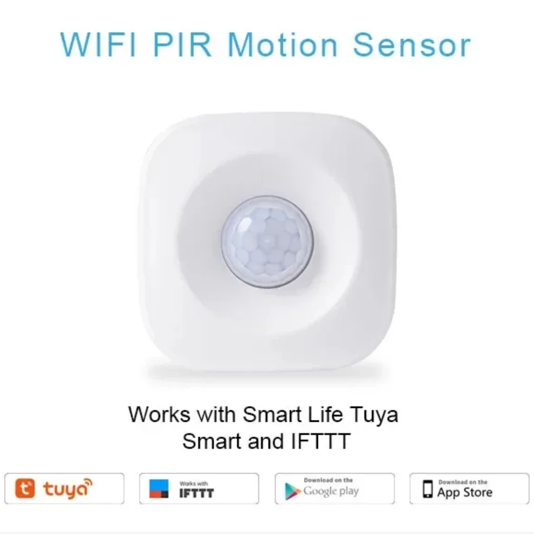 Tuya Zigbee Wifi Pir Bewegingssensor Draadloze Infrarooddetector Beveiliging Inbraakalarm Smart Life App Controle Via Alexa Google New