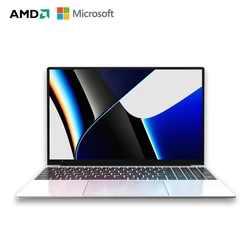 Ноутбук AKPAD R7 4700U Max, ОЗУ 32 ГБ, внутренняя память, SSD, металлическая деталь, Wifi, Bluetooth, AMD Ryzen 7 4700U, Windows 10 11 Pro, игровой IPS ноутбук