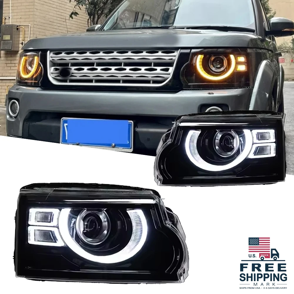 

Автомобильные аксессуары TYPY для Land Rover Discovery 4: светодиодные проекционные фары 2010-2017, указатели поворота, автозапчасти для стайлинга автомобиля