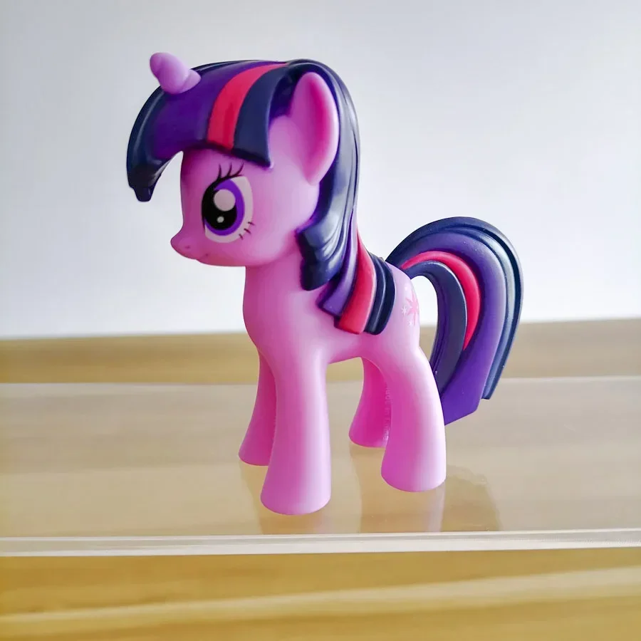 Kawaii Hasbro My Little Pony Rainbow Dash Twilight Sparkle Doll Gifts Toy Model Anime Figures Collect Ornaments