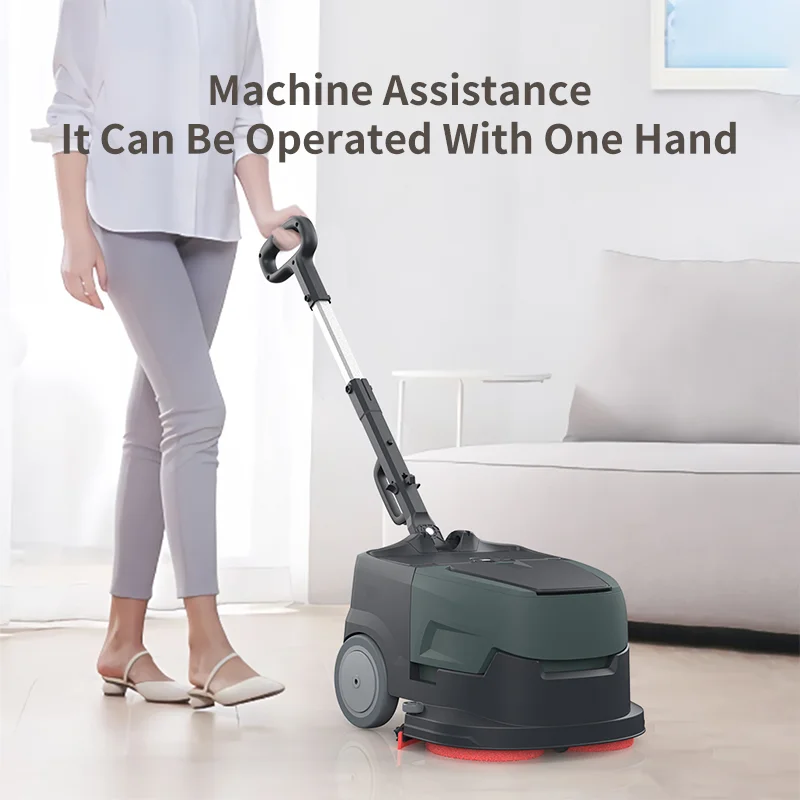 مجفف أرضيات كهربائي صغير لاسلكي، ظروف جديدة، غسالة تجارية، مادة بلاستيكية أوتوماتيكية محمولة باليد