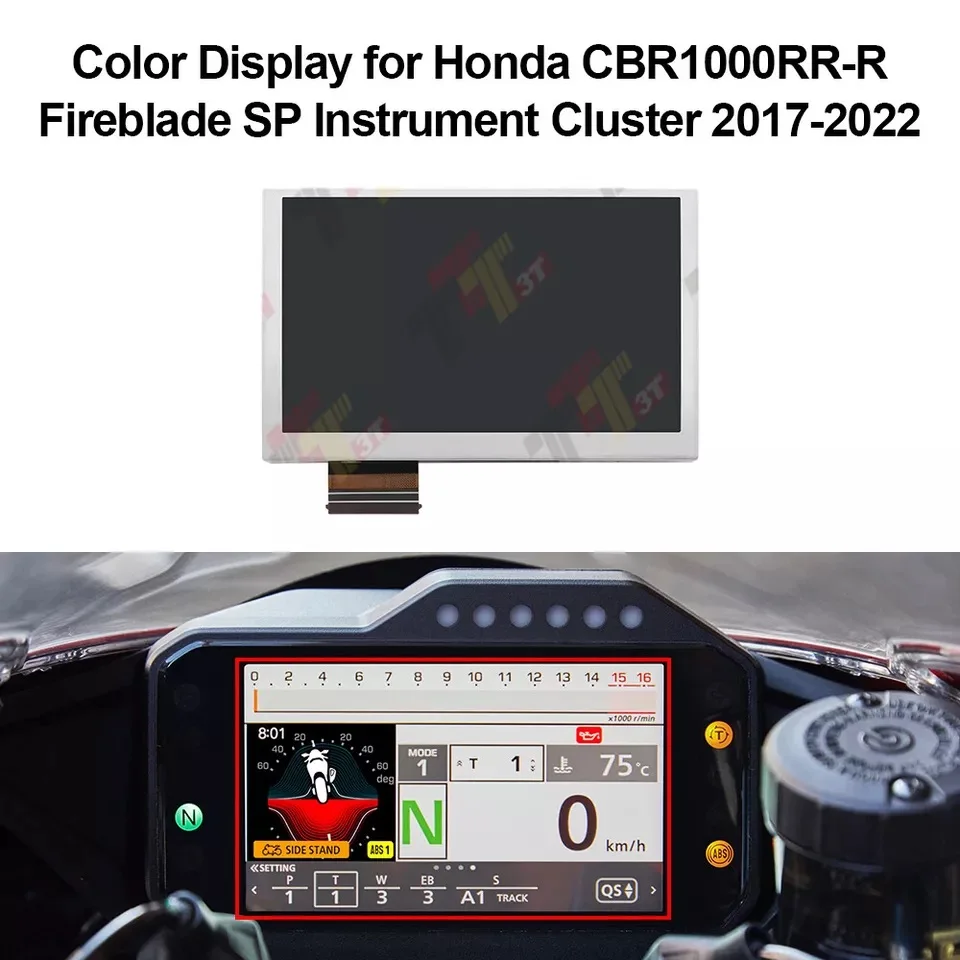 Color Display for Honda CBR1000RR-R Fireblade SP Instrument Cluster