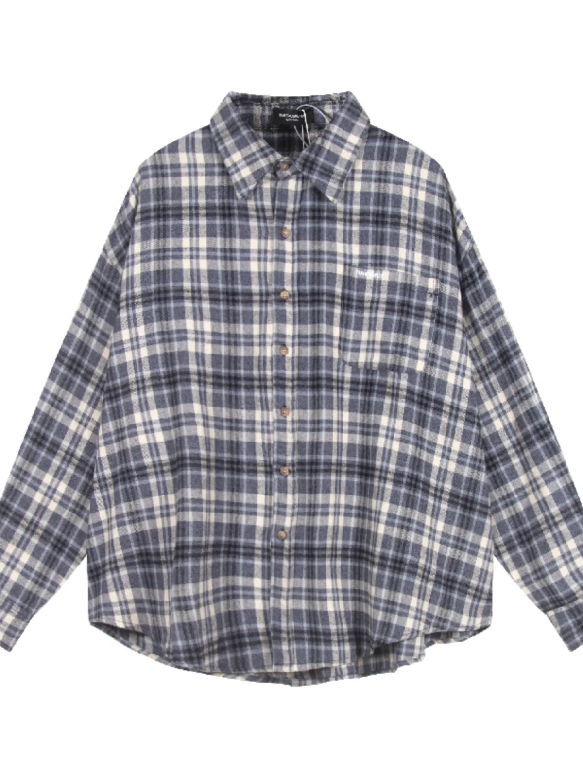 

American Sle Casual Plaid Flannel irt Jaet Men's Spring Autumn Loose Long Sve irt Youth Faion Four Seasons