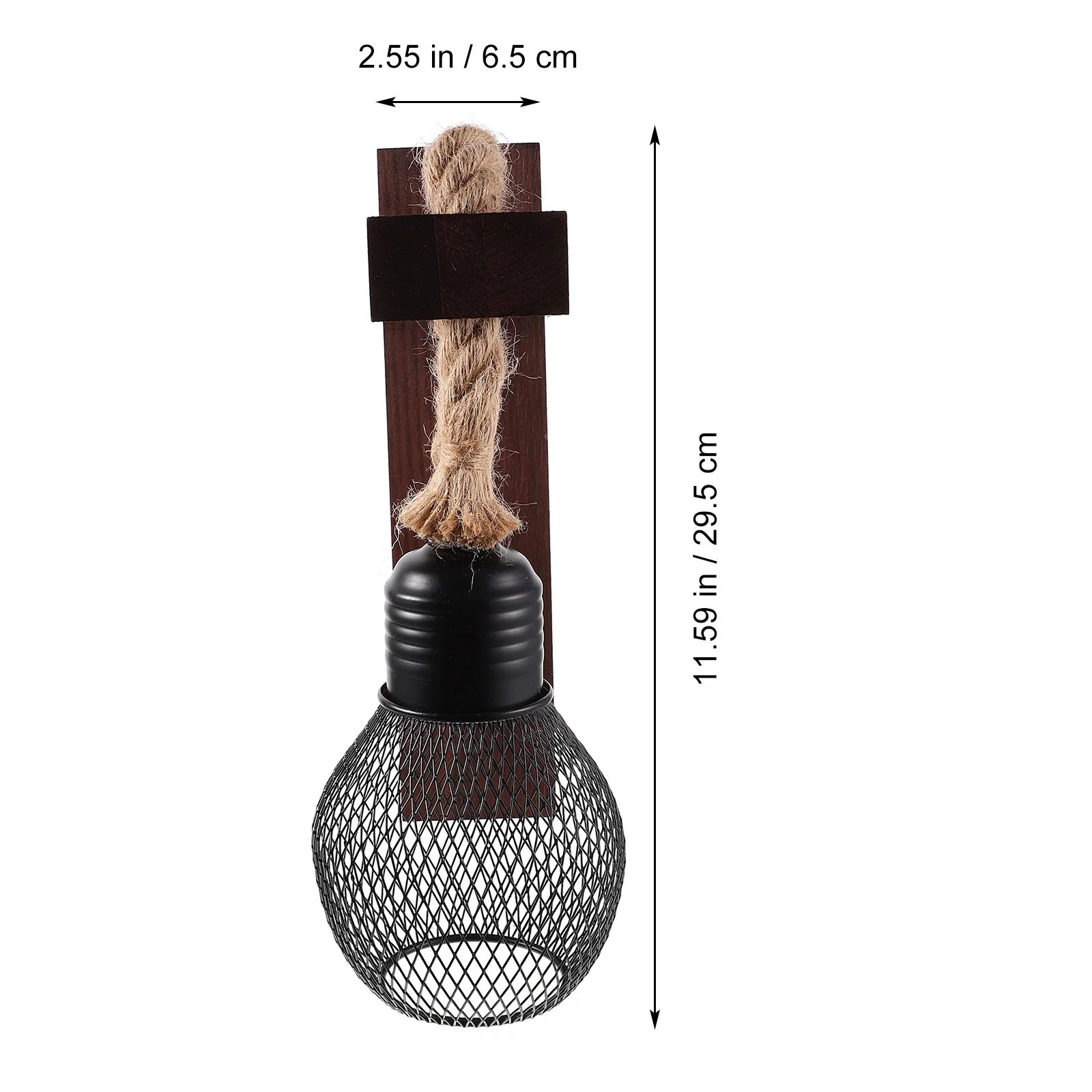 

Rustic Lamp Fixture Wood Wall Sconce Farmhouse Light Plug In Wall Mount Lamp For Bedroom Living Room Dining Room Hallway Stairs