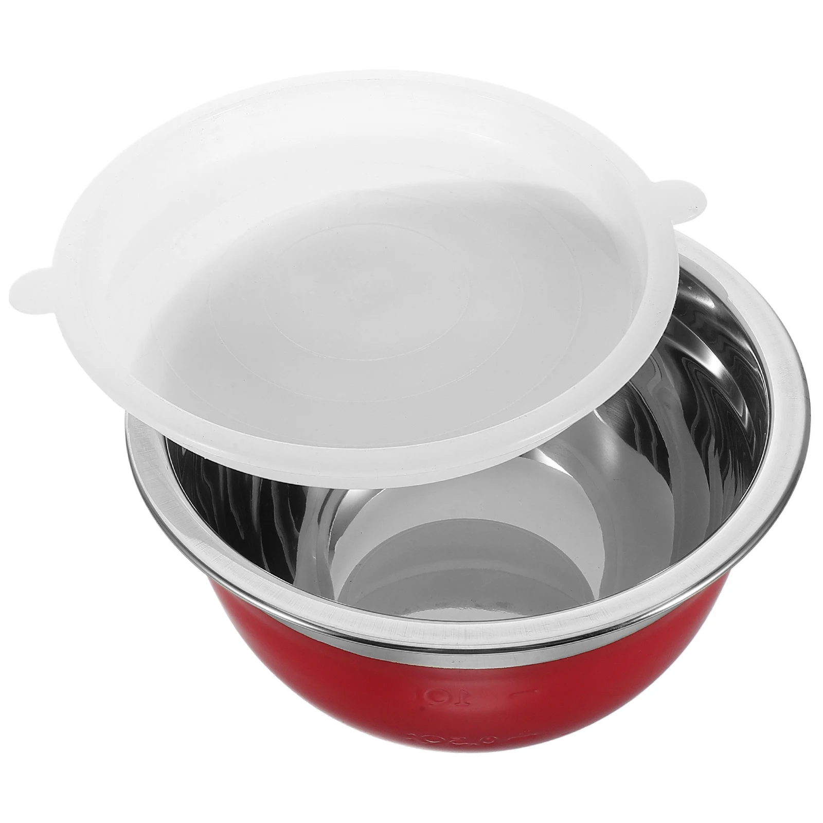 

Stainless Steel Salad Bowl 16Cm Small Metal Kitchen Cooking Storage Nesting Mixing Baking Bowl Food Container with Lid