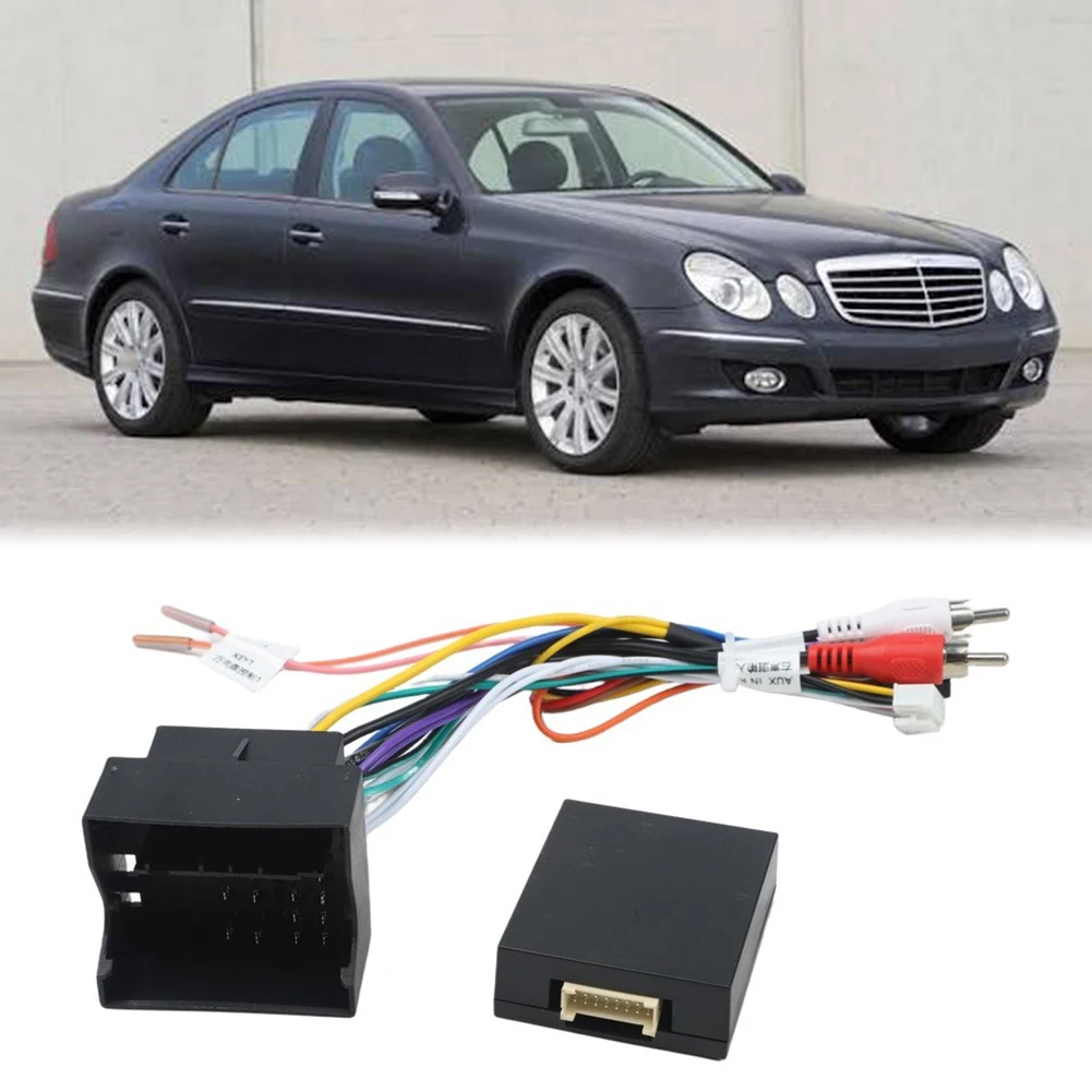 16pin For Android Car Radio Wiring Harness Cable Adapter For Mercedes-Benz For R-Class (2006–2013) For Viano (W639 2003–2014)