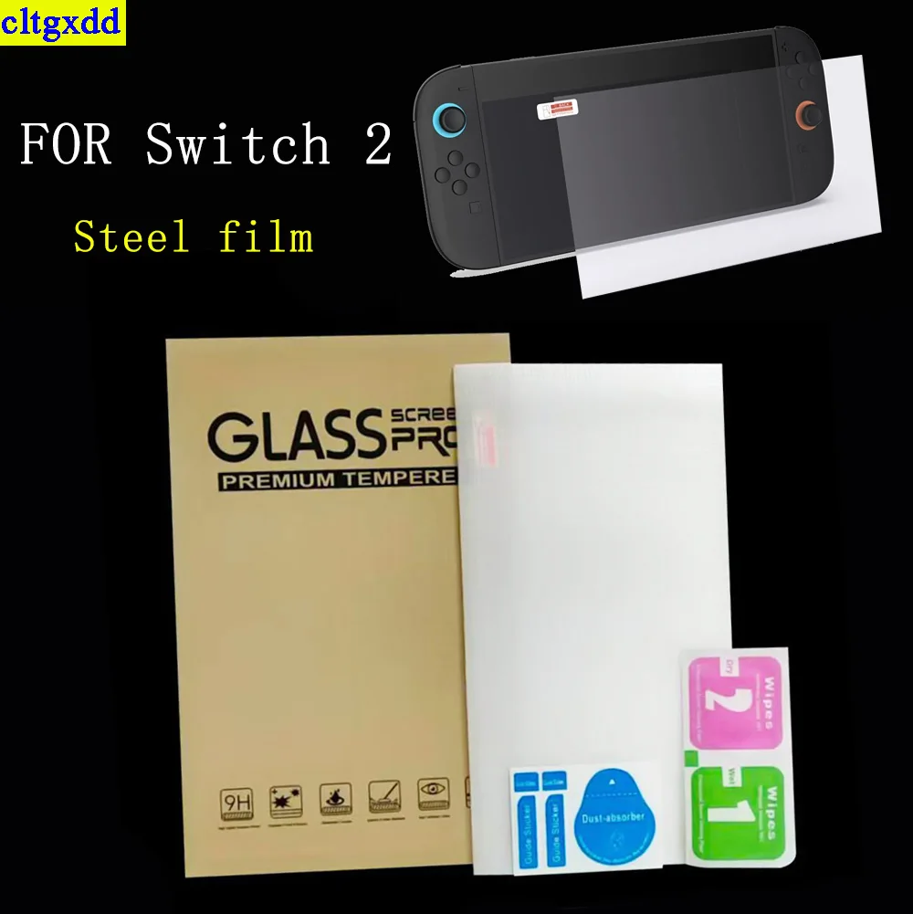 

Cltgxdd 1-2piece is suitable FOR Switch 2 ultra high definition glass screen tempered protective film anti fingerprint film