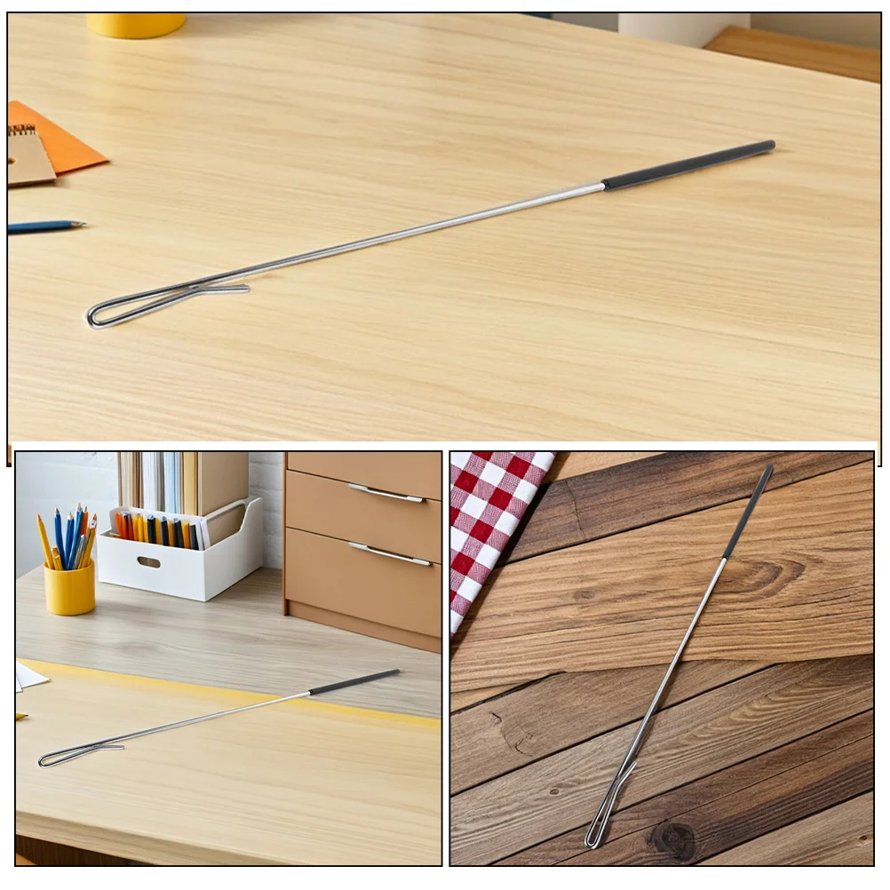 2 stuks metalen marionet handstokcontrolestang voor verbeterd realalisme in marionettheater rekwisieten en educatieve activiteiten zilver