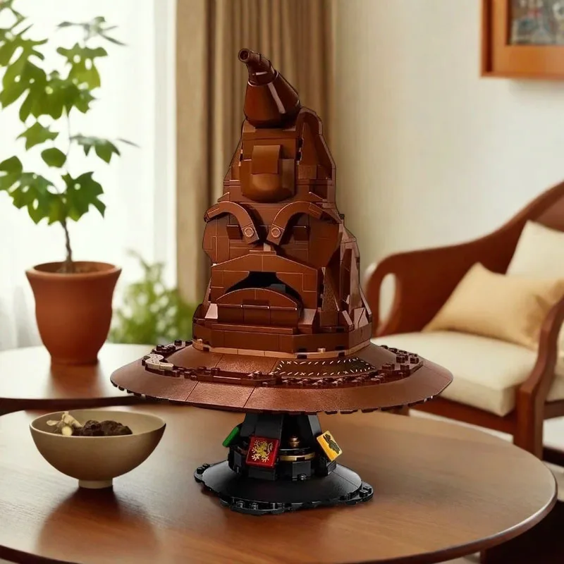 

500+pcs educational assembly building blocks toy branch hat new model assembly brick decoration gift