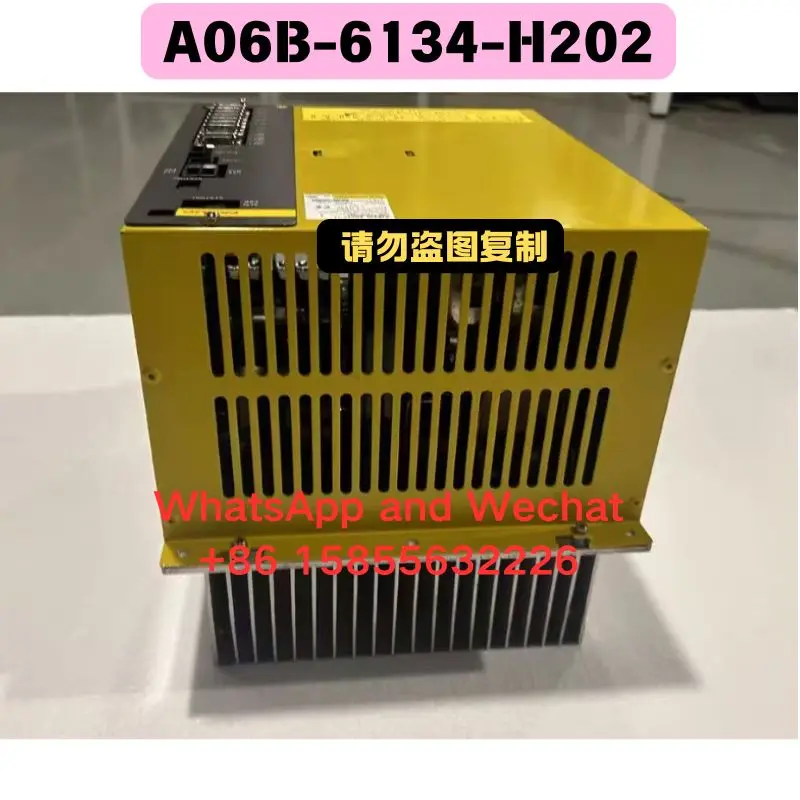 Used OEM disassembled parts Driver A06B-6134-H202 Functional test OK Fast Shipping