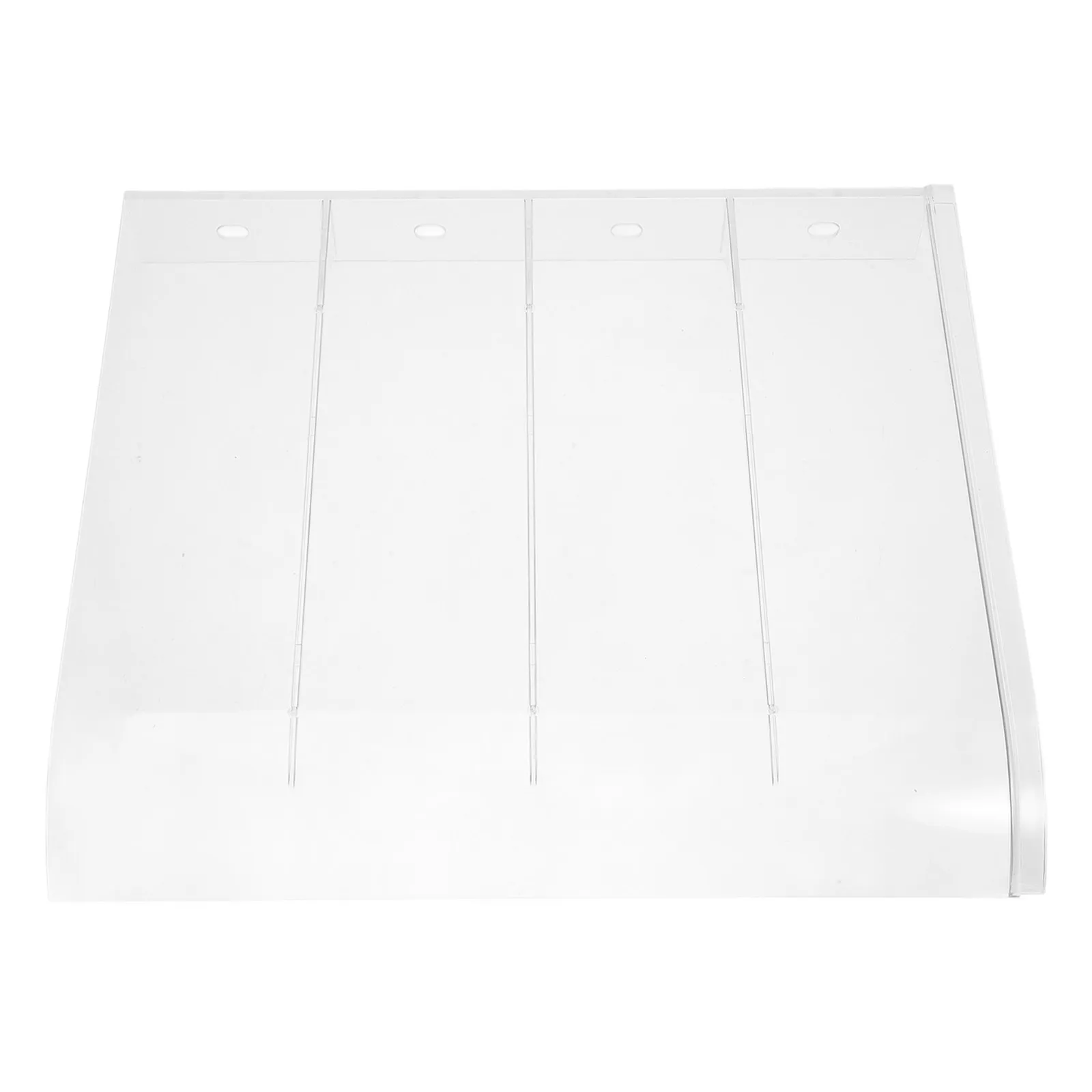 

40Cm Clear Window Awning for Front Door Porch Patio Roof Rain Snow Protection High Transparency Anti Aging Outdoor Door Canopy