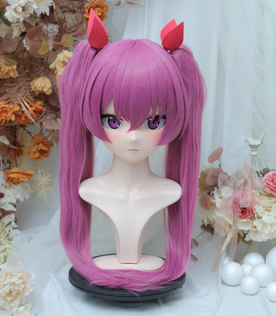 

(NFD36--6)Customize Full Head With Lock Pretty Female/Girl Japanese Animego Character Kig Cosplay Kigurumi Mask Crossdress Doll