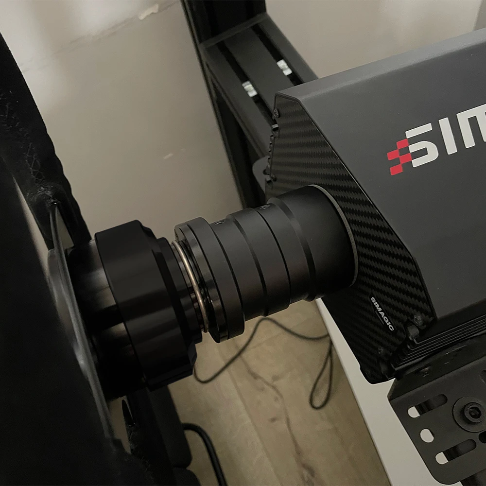 Ersatz-Schnellspann-Nabe für SIMAGIC M10 A/Mini MOZA R5 Simulator-Adapter Racing Game Lenkrad Simracing – Detail 1