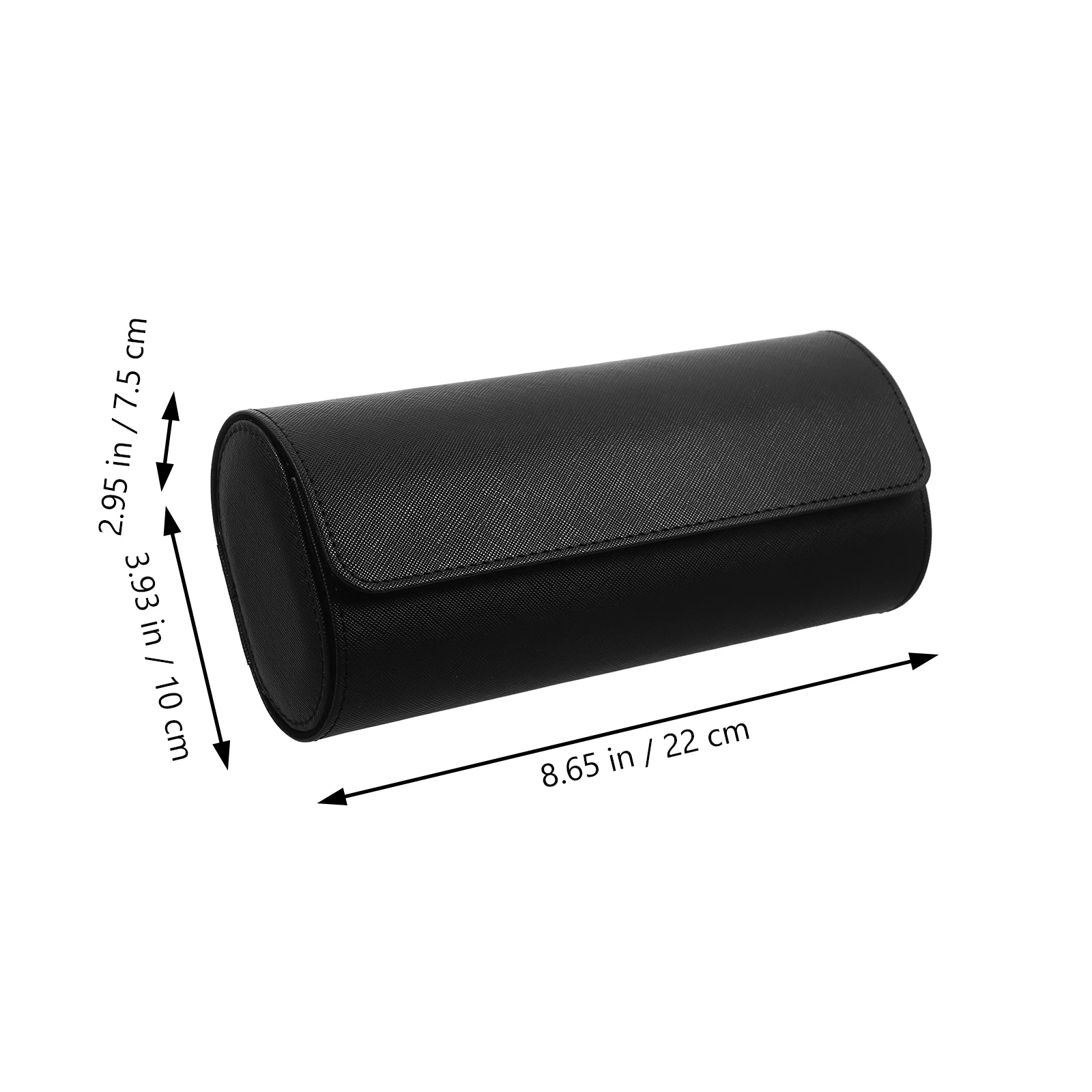 

Round 3 Box Watch Box PU Watch Storage ganizer ganizer Case Vintage Portable Jewellery Travel Storage
