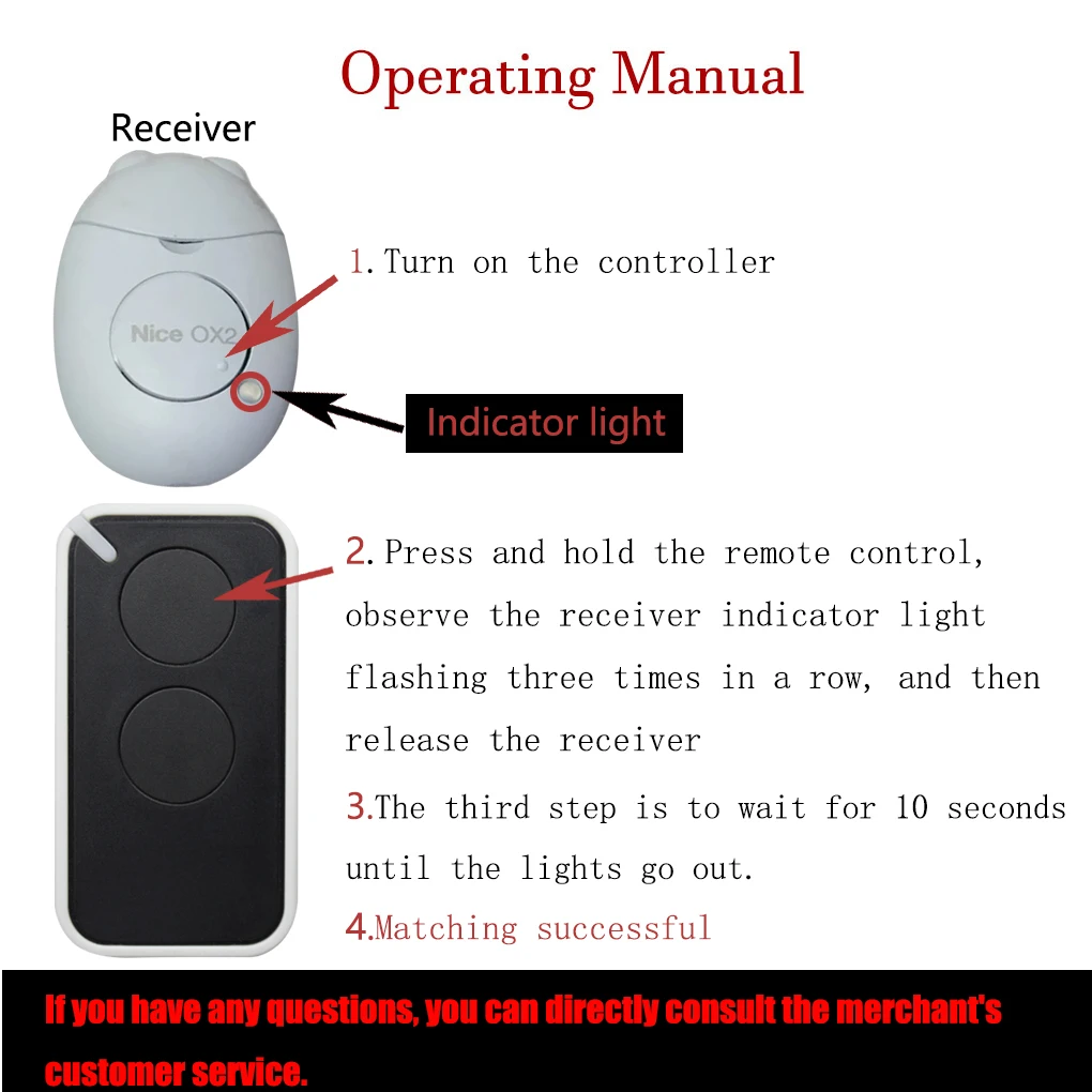 INTI1 INTI2 INTI1Y INTI2Y FLOR FLO2RS FLO4RS 433MHz wireless scrollcode  remote control garage doors