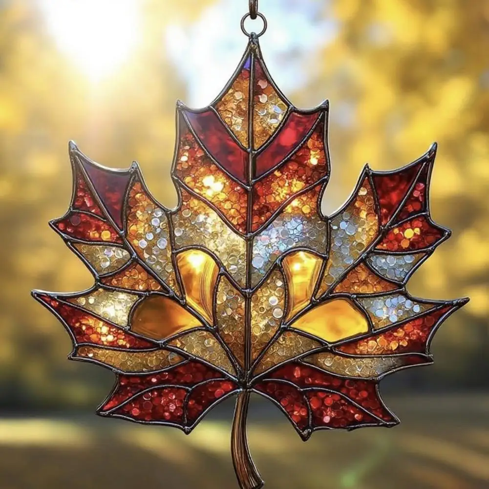 

Sun Catcher Maple Leaf Acrylic Sun Catcher Maple Leaf Sun Catcher Acrylic Hanging Decoration for Home Window Birthdays