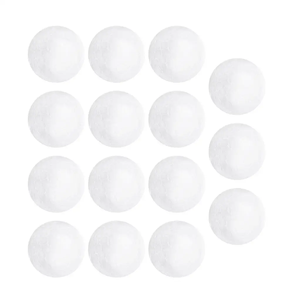 

15 Pcs Christmas Decoration Foam Balls Craft Supplies Durable Material Kids Activities Church Preschool Home Winter New Years