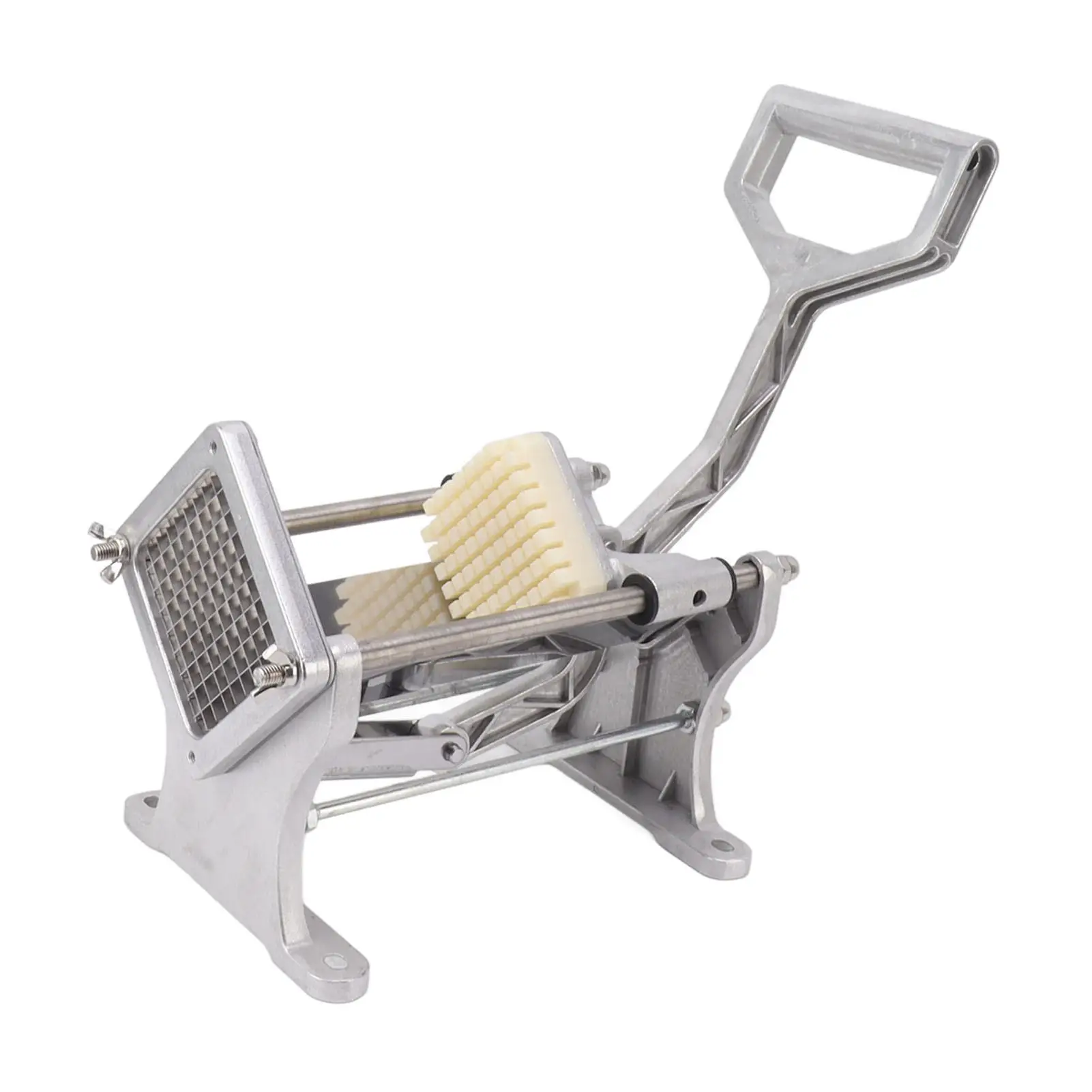 Stainless Steel Manual French Fry Cutter - Potato Cutting Machine for kitchen Use