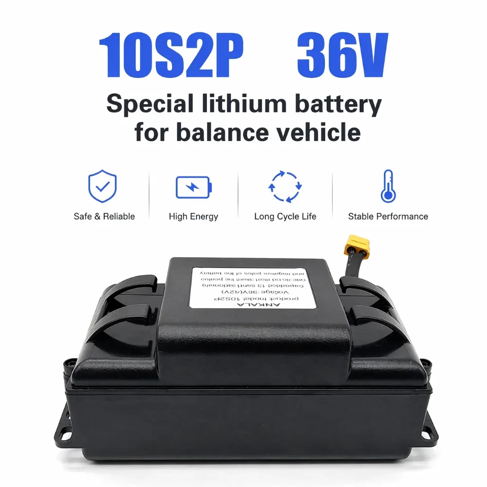 High-quality 36V 13.8Ah 10s2p Rechargeable Lithium-ion Battery for Electric Self-balancing Scooter,HoverBoard and Unicycle