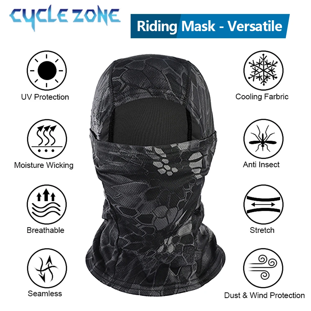 Bicycle Masks Windproof Full Cover Outdoor Breathable Sunscreen Balaclava Hats Cycling Equiment