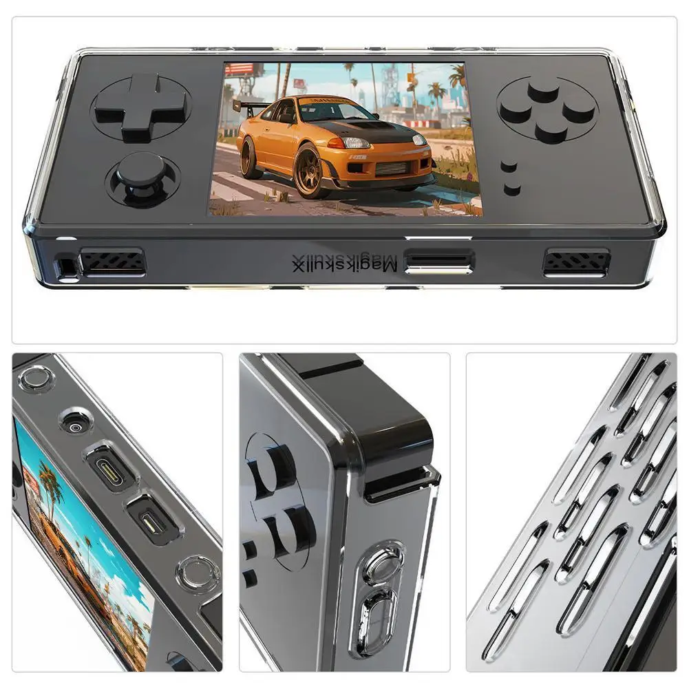 For GKD 350H Ultra TPU Transparent Protective Case Transparent Protective Soft Shell Heat Dissipation Protective Shell